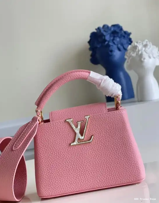 AAA Pruses Bags CAPUCINES MINI VUITTON LOUIS 0619